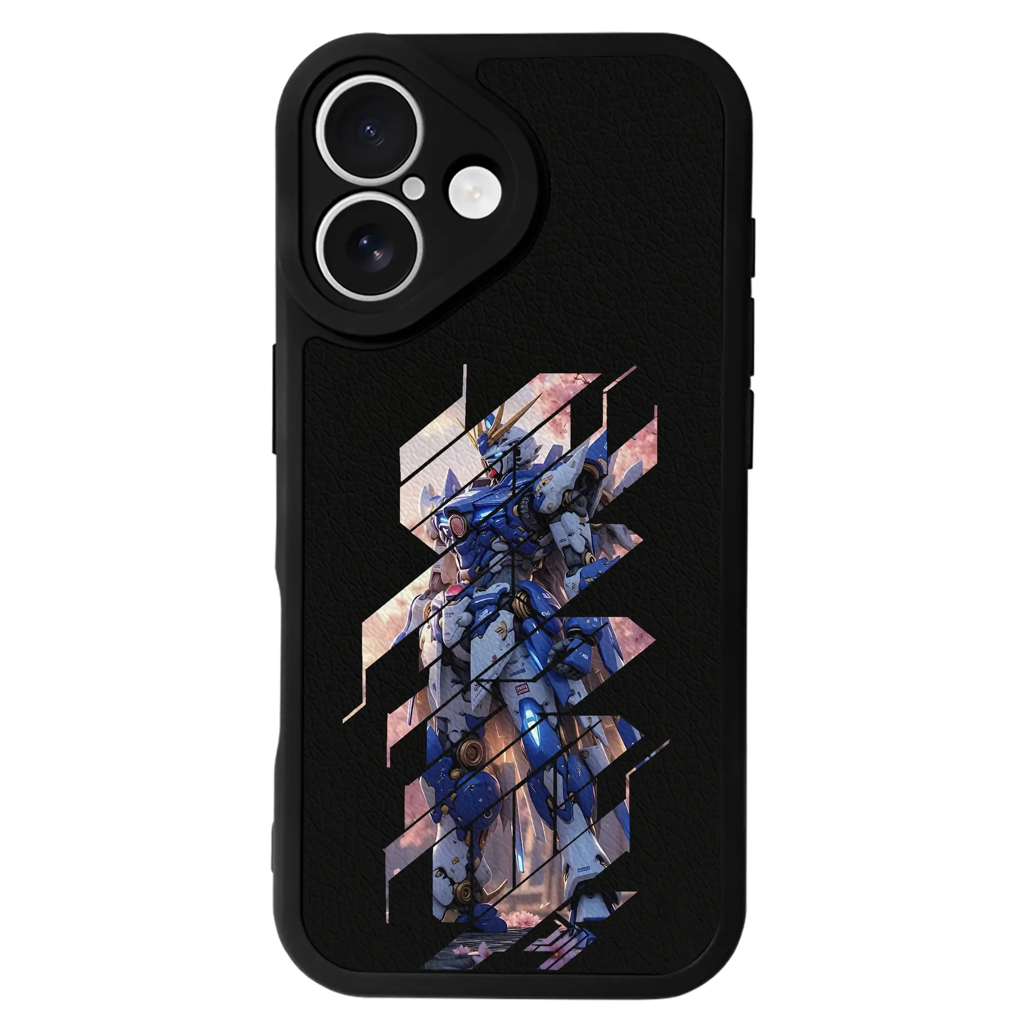 ガンダム グッズ,νガンダム - IPhone 16シリーズ対応 ・ シリコンスマホケース ・ レザー調 ・ 高精度フィット ・ 耐衝撃 ・ ワイヤレス充電対応 ・ 精密カット